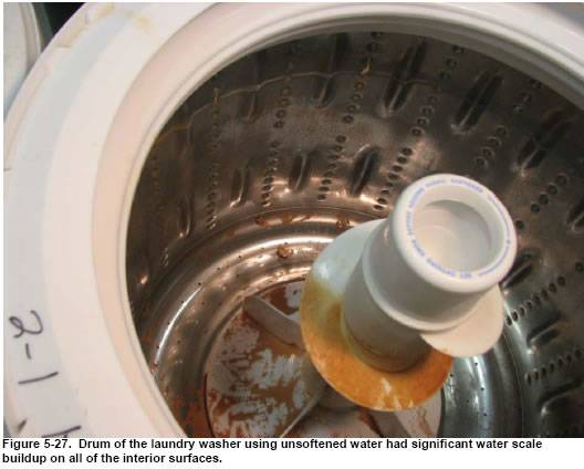 Hard Water on Laundry - Washer