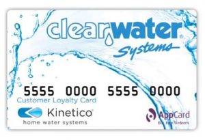 Sign up for a Clearwater Systems loyalty card today! Clearwater Systems Loyalty Card