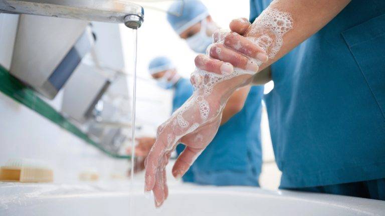Doctors Washing Hands