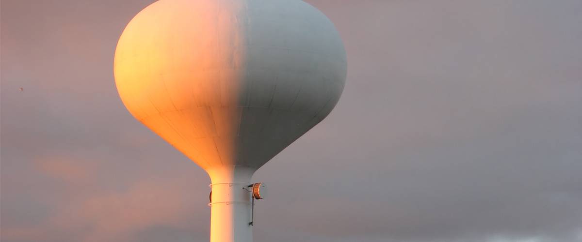 City Water holding tank