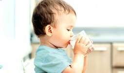 Boy Drinking Water