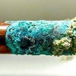 Blue Green Staining on Copper Pipes