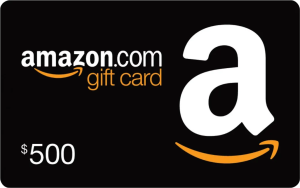amazon 500 gift card