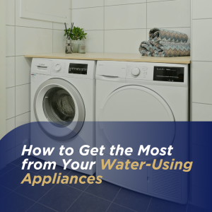 Water-Using Appliances Banner