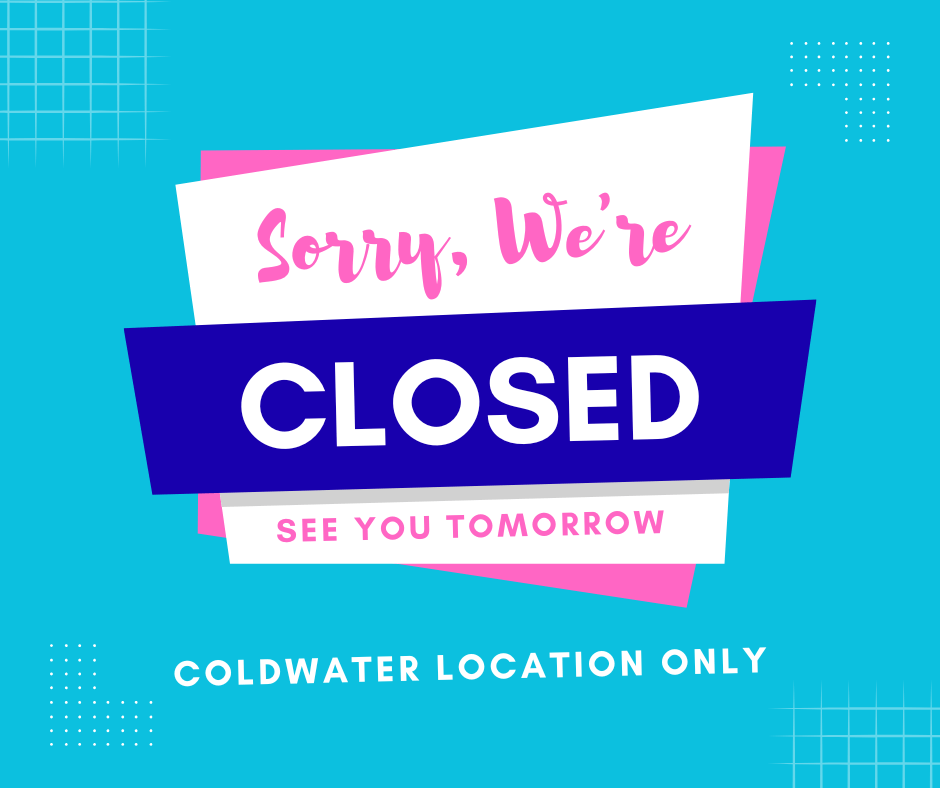 Coldwater Location Closed no logo