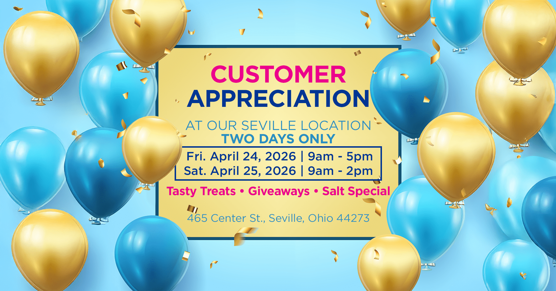 customer appreciation 2026 event banner customer appreciation 2026 event banner