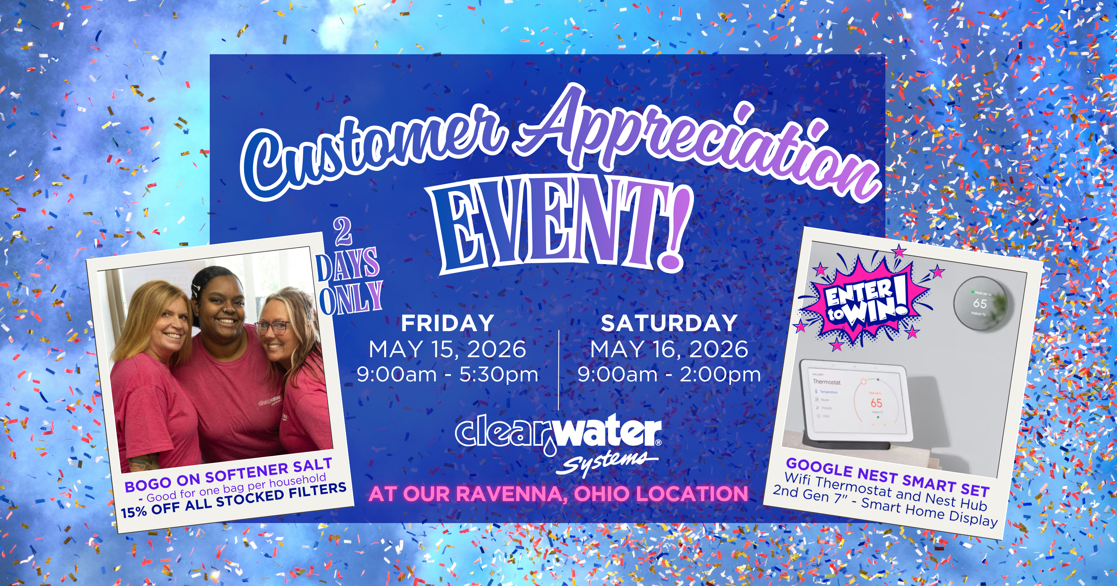 Ravenna CA Facebook Post Ravenna customer appreciation