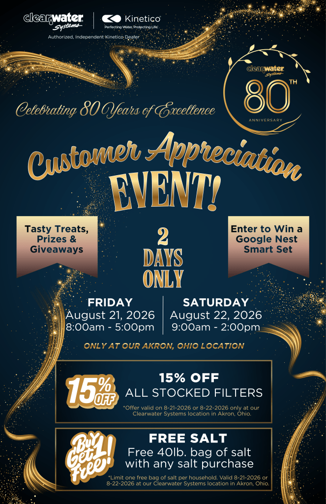 CA 80th Akron Flyer (5.5 x 8.5 in) customer appreciation in Akron Ohio