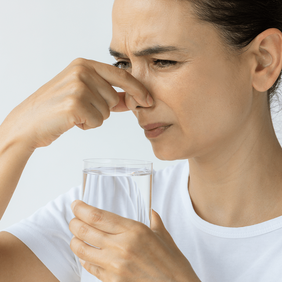 smelly water